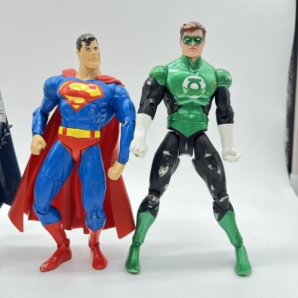 DC Comics Action Figure Lot King Shark Robin 1966‎ Batman Superman Green Lantern - Picture 6 of 7
